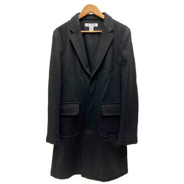 COMME des GARCONS SHIRT 17AW WOOL CHESTER FIELD COAT L W25168 コムデギャルソン シャツ ウール縮絨チェスターコート ブラック フランス製 中古 消費税込 送料無料