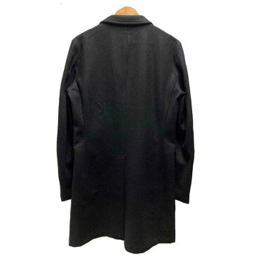 COMME des GARCONS SHIRT 17AW WOOL CHESTER FIELD COAT L W25168 コムデギャルソン シャツ ウール縮絨チェスターコート ブラック フランス製 中古 消費税込 送料無料