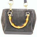 GUCCI グッチ BAMBOO バンブー 2WAY ミニ ...