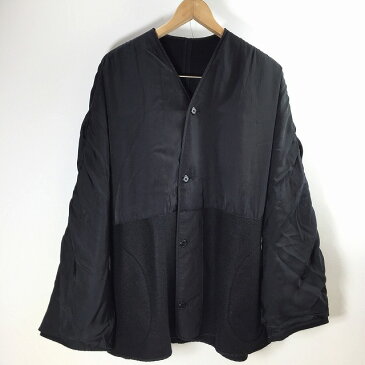 LAD MUSICIAN ラッドミュージシャン LINER COAT SHORT ライナー コート ショート フレンチ キモノ 着物 KIMONO スリーブ サイズ46 2018年 秋冬 18AW 2218-361 アウター メンズ 中古 送料無料 消費税込み 【Y】