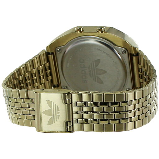 アディダス ペアウォッチ デジタル 腕時計 手表 グリーン ゴールド ステンレス お揃い ペア カップル プレゼント ブランド おしゃれ ペアギフト 誕生日 結婚式 結婚記念日 両親 夫婦 贈り物 ランキング お祝い