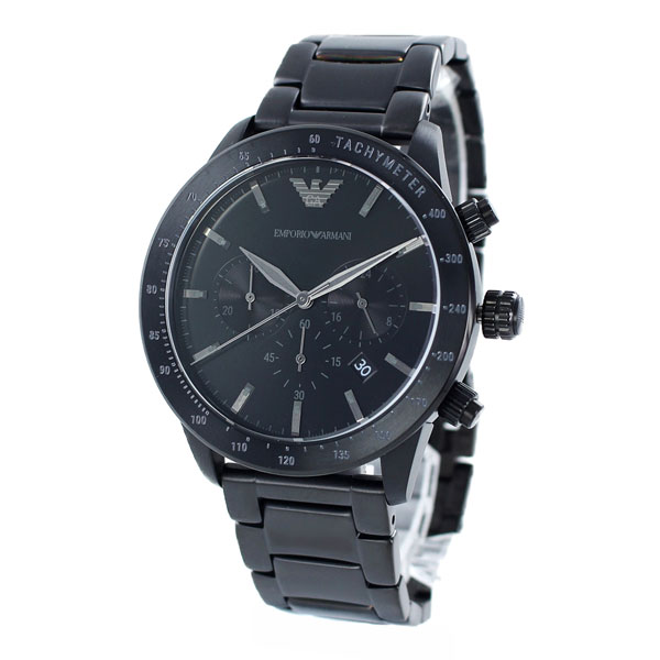 エンポリオアルマーニ AR2022 腕時計（メンズ） エンポリオアルマーニ 腕時計 メンズ 男性 彼氏 父 仕事 プレゼント ブラック ステンレス 内祝い 母の日 お祝い