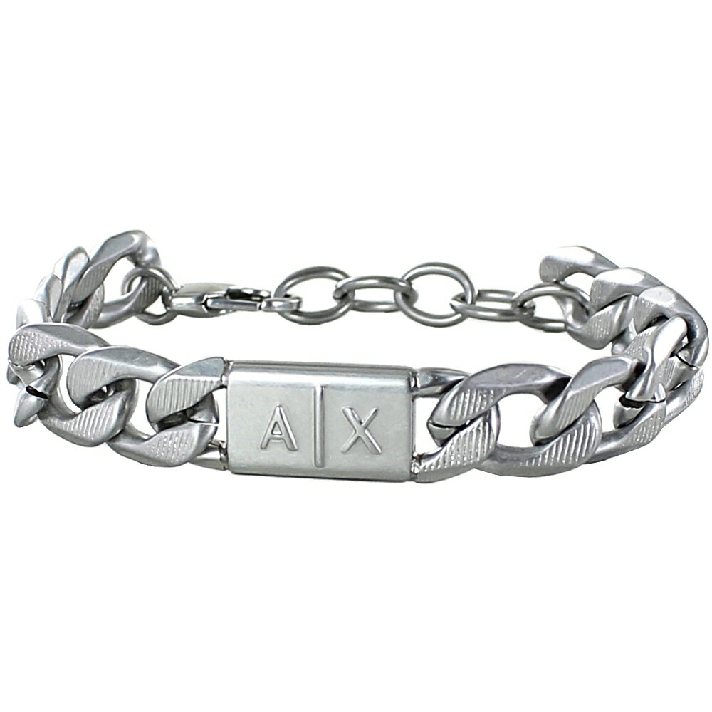 ブレスレット メンズ レディース アルマーニエクスチェンジ 大人 シンプル 男性 女性 ユニセックス シルバー アクセサリー ジュエリー ギフト 誕生日 記念日...
