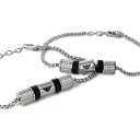 ペアブレスレット ブランド エンポリオアルマーニ ステンレス ブレスレット ペア お揃い ユニセックス アクセサリー おしゃれ ペアギフト 誕生日プレゼント 彼...