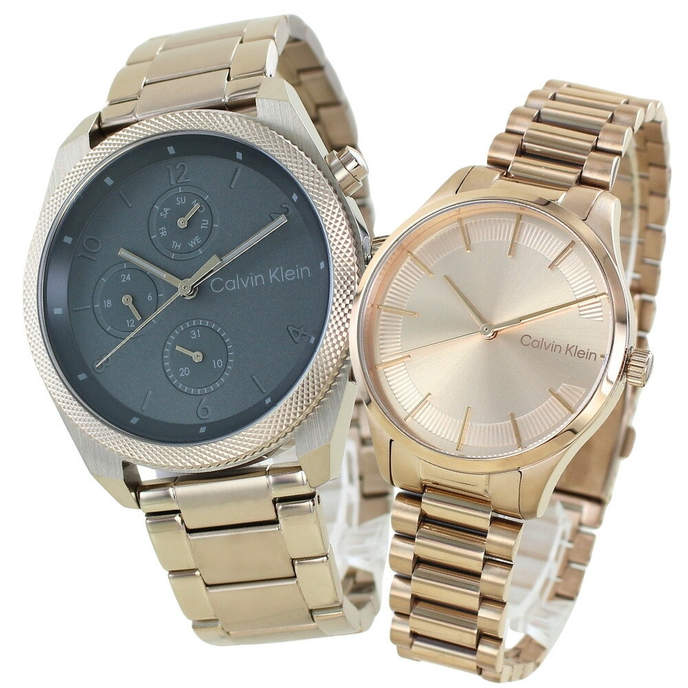カルバンクライン ペアウォッチ 正規品 5年保証 対象商品 純正 ショッパー付き 腕時計 ステンレス ゴールド ローズゴールド メンズ レディース ペアセット カップル 誕生日 記念日 夫婦 両親 ペアギフト クリスマス プレゼント ランキング お祝い