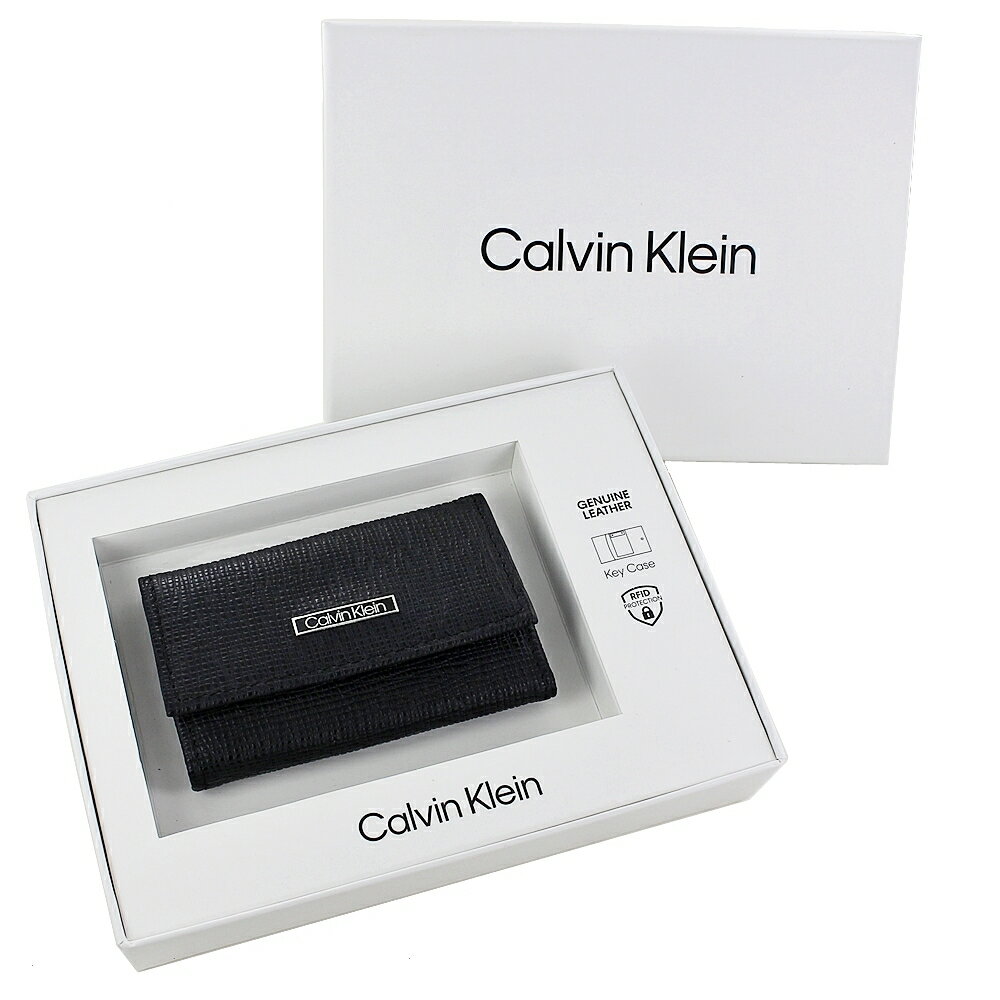 カルバンクライン キーケース メンズ 父の日 ブランド ブラック 誕生日プレゼント 男性 敬老の日 男性 喜ばれる 実用的 クリスマス プレゼント ランキング お祝い