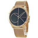 訳あり 箱なし 時計ケース付 カルバンクライン 腕時計 手表 メンズ ビジネス 仕事用 シンプル ステンレス ブレスレット 時計 ローズゴールド 父 彼氏 夫 誕生日 結婚記念日 クリスマス プレゼント ランキング お祝い