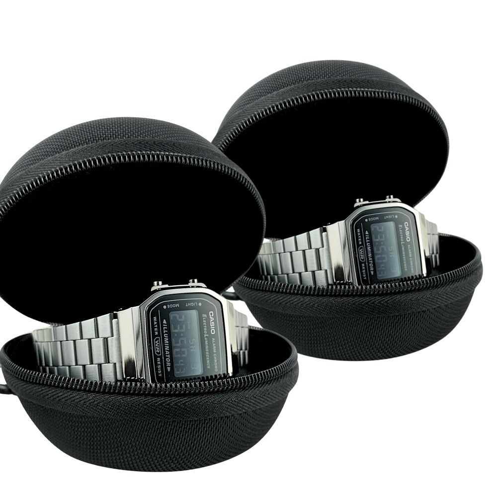 日本未発売 ペアウォッチ カシオ プレミアム デジタル 腕時計 手表 ガンメタル グレー フルメタル 腕時計ケース 付き お揃い ペア 親子 友達 兄弟 姉妹 夫婦 カップル 両親 プレゼント 結婚記念日 妻 夫 母 父 敬老の日 ペアギフト ランキング お祝い