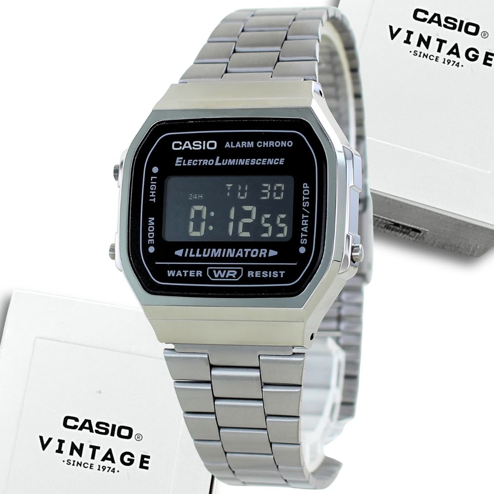 日本未発売 ペアウォッチ カシオ プレミアム デジタル 腕時計 手表 ガンメタル グレー フルメタル 腕時計ケース 付き お揃い ペア 親子 友達 兄弟 姉妹 夫婦 カップル 両親 プレゼント 結婚記念日 妻 夫 母 父 敬老の日 ペアギフト ランキング お祝い