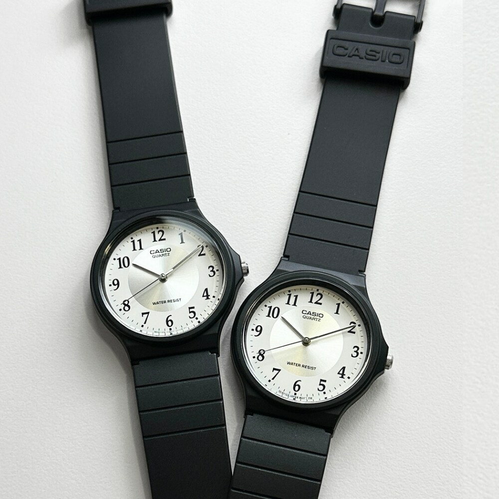 ラッピング済 ギフトセット ペアウォッチ カシオ 腕時計 手表 日本未発売 ペア 腕時計ボックス付き チープカシオ チプカシ シンプル ブラック アナログ 黒 時計 ブランド 男の子 女の子 誕生日プレゼント カップル 夫婦 家族 親子 ペアルック ペアギフト