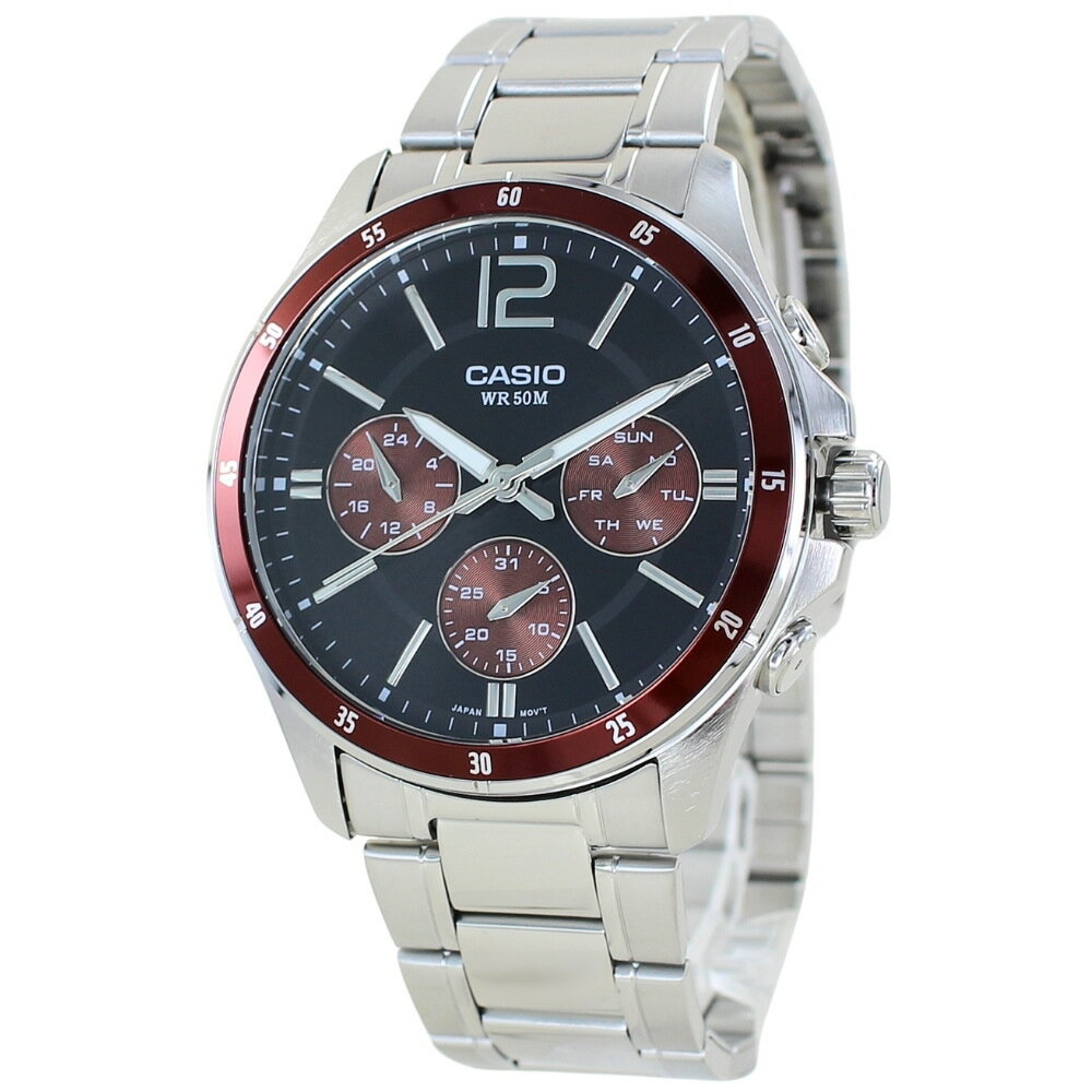 日本未発売 カシオ スタンダード 腕時計 手表 メンズ 父の日 高校生 大学生 ブランド 時計 収納ケース付き アナログ ステンレス 日付 曜日 シンプル ブラック ブラウン シルバー 海外モデル 誕生日プレゼント 進学祝い 就職祝い 退職祝い ギフト ランキング お祝い