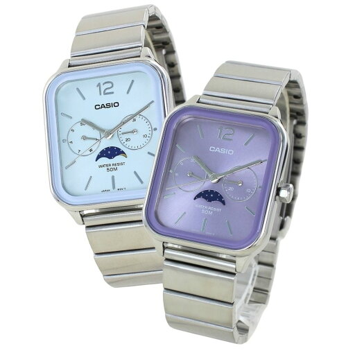 カシオ ペアウォッチ カップル 親子でお揃い 腕時計ボックス付き CASIO 腕時計 ペア アナログ おしゃれ サン&ムーン表示 カレンダー 防水 夫婦 両親 記念日 上品ペアギフト ランキング お祝い
