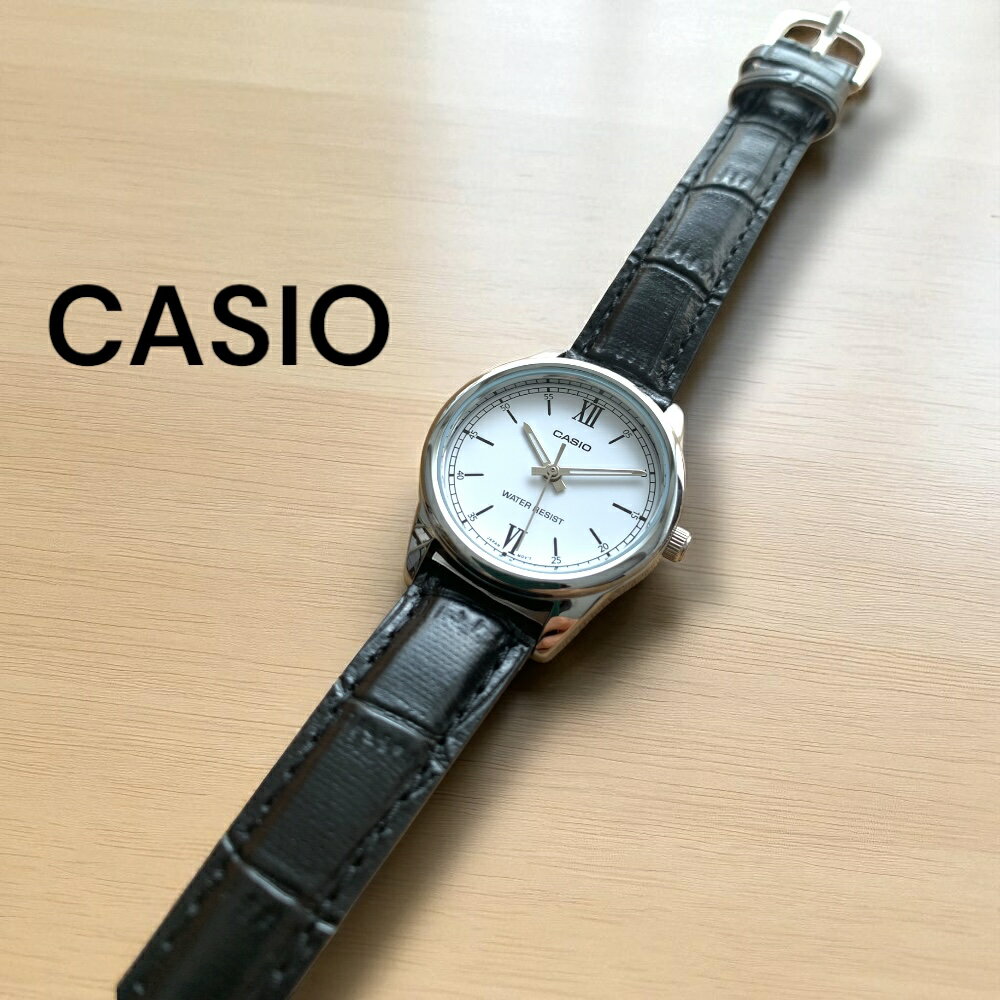 楽天ブランド腕時計 noppleカシオ CASIO 腕時計 レディース 収納ケース付き チプカシ シンプル 小さい 軽い 革ベルト ブラック ホワイト プレゼント ギフト 時計 誕生日 記念日 日本未発売 海外モデル ランキング お祝い