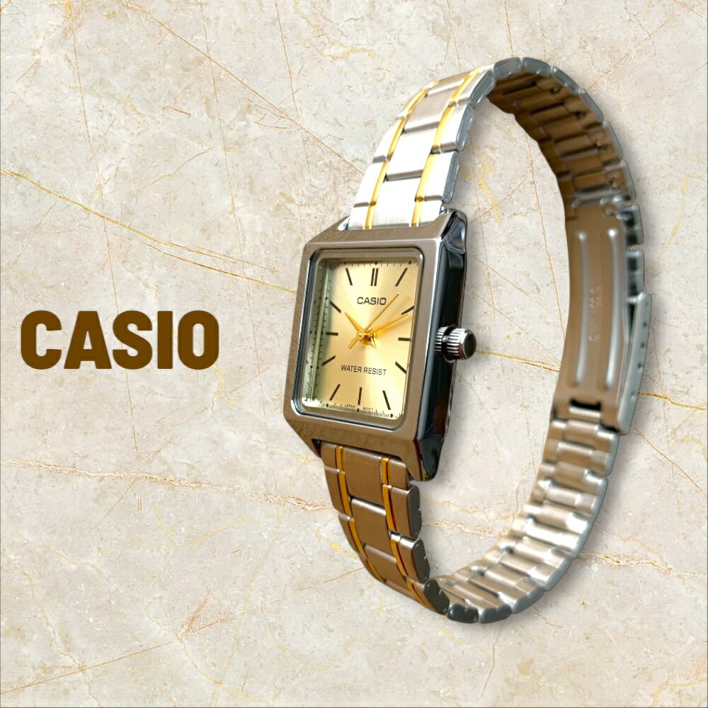 楽天ブランド腕時計 noppleカシオ CASIO 腕時計 レディース 収納ケース付き チープカシオ チプカシ スクエア シルバー ゴールド シンプル 日常使い プレゼント ギフト 時計 女性用 彼女 母 妻 誕生日 就職祝い 入学祝い 日本未発売 海外モデル ランキング お祝い
