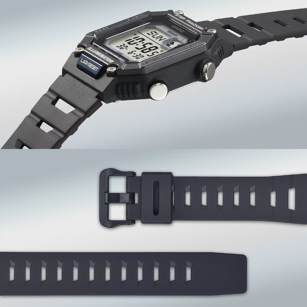 正規品 カシオ 腕時計 メンズ 歩数計 モバイルリンク 軽量 防水 スポーツ ランニング アウトドア 多機能 デジタル 樹脂バンド ブラック 男女兼用 運動 健康管理 誕生日プレゼント ギフト ランキング お祝い