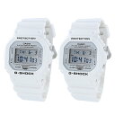 CASIO G-SHOCK Gショック ジーショック カシオ 腕時計 手表 ペアウォッチ Gショック ペア 同じサイズセット シェア デジタル ホワイト 20気...