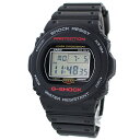 G-SHOCK 35周年復刻 丸型ベーシックモデル CASIO カシオ 時計 メンズ 腕時計 Gショック ジーショック デジタル 多機能 ブラック DW-5750E-1【逆輸入海外モデル】ビジネス 誕生日プレゼント 内祝い 母の日 お祝い