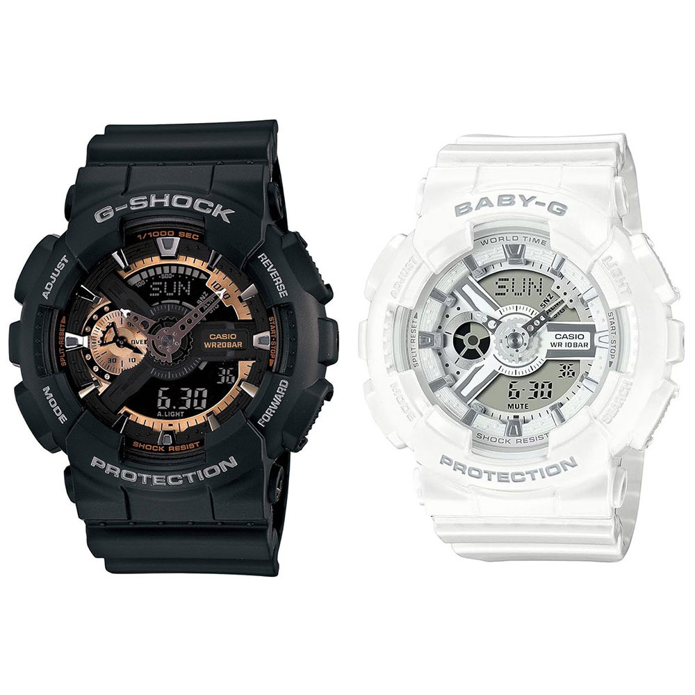 CASIO カシオ Gショック ベビーG 防水 腕時計 手表 仕事用 登山 スポーツ アウトドア キャンプ ペア 夫婦 親 結婚祝い ペアウォッチ ジーショック ベビージー ブラック ホワイト 時計 海外モデル 誕生日プレゼント ランキング お祝い