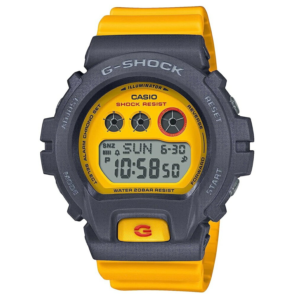 カシオ G-SHOCK 腕時計（レディース） カシオ Gショック レトロ イエロー グレー 90年代 ビビッドな色使い レディース ファッション カジュアル コレクター 腕時計 デジタル CASIO G-SHOCK 記念日 内祝い 母の日 お祝い