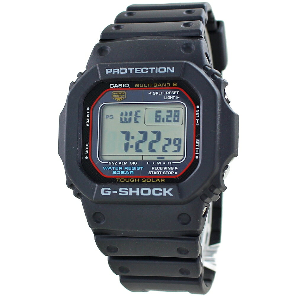 楽天ブランド腕時計 noppleCASIO G-SHOCK Gショック ジーショック カシオ 時計 メンズ 腕時計 タフソーラー マルチバンド6 デジタル ブラック 海外モデル GW-M5610-1 誕生日プレゼント 内祝い 父の日 お祝い