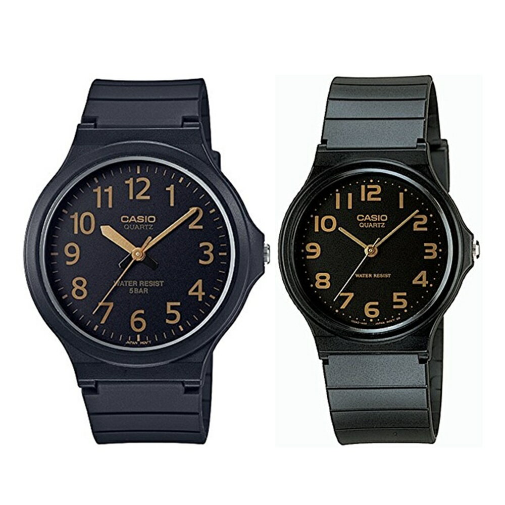 【時計収納ケース付き!】CASIO カシオ 腕時計 手表 ペアウォッチ メンズ レディース チープカシオ チプカシ レトロ シンプル アナログ 黒 ブラック 金 MW-240-1B2MQ-24-1B2L 誕生日プレゼント クリスマス プレゼント ランキング お祝い
