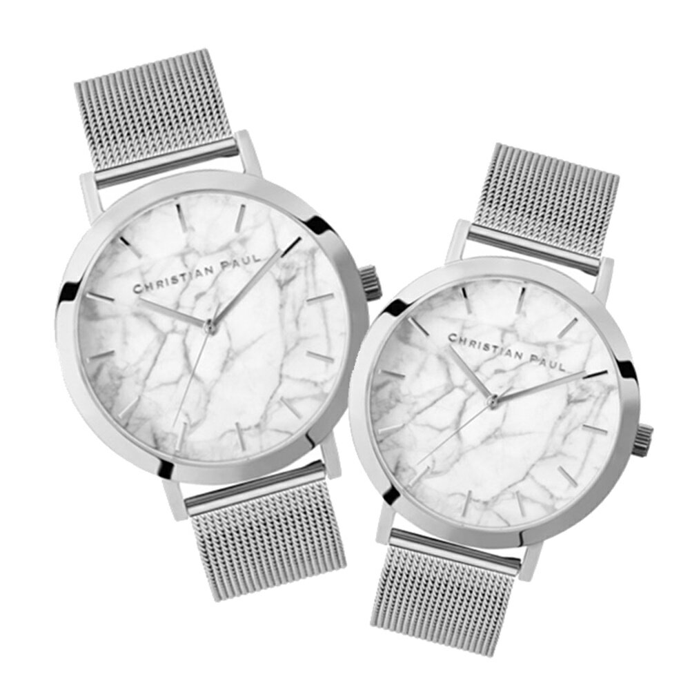 日本正規品 クリスチャンポール ペアウォッチ ペア腕時計 カップル お揃い プレゼント シルバー メッシュ ベルト 時計 ペア 大人 両親 夫婦 誕生日 結婚式 結婚記念日 プレゼント おしゃれ ペアギフト ランキング お祝い