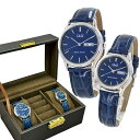 ペアボックスに入れてお届け! シチズン Q&Q 日常使い ロングセラー ペアウォッチ 日本製 国内正規品 腕時計 手表 軽い 防水 チープ シチズン メンズ レ...