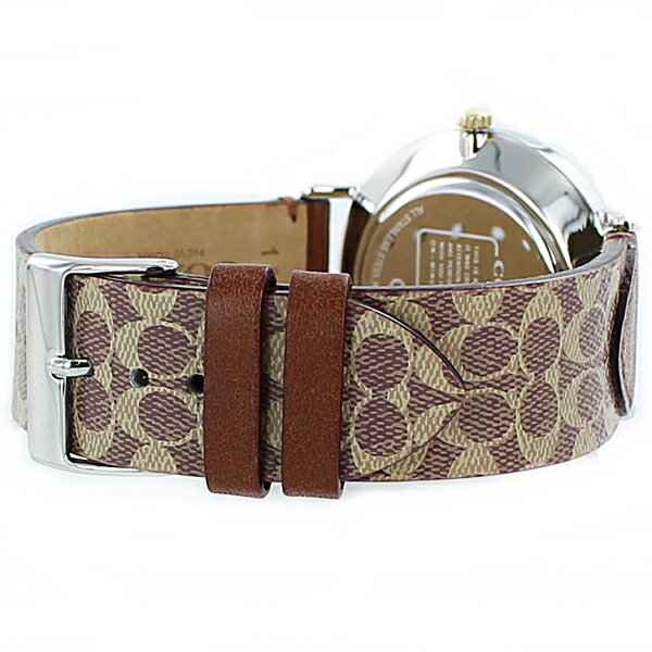 メンズ レディース 母の日 コーチ ペアウォッチ 腕時計 手表 誕生日 記念日 贈り物 ペア 夫婦 友達カップル ブラウン シグネチャー レザー ランキング お祝い