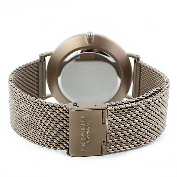 コーチ 腕時計 手表 ペアウォッチ メンズ レディース チャールズ ペリー メッシュ ブラウン ピンクゴールド 1460247114503520 誕生日プレゼント ポイント消化 クリスマス プレゼント ランキング お祝い