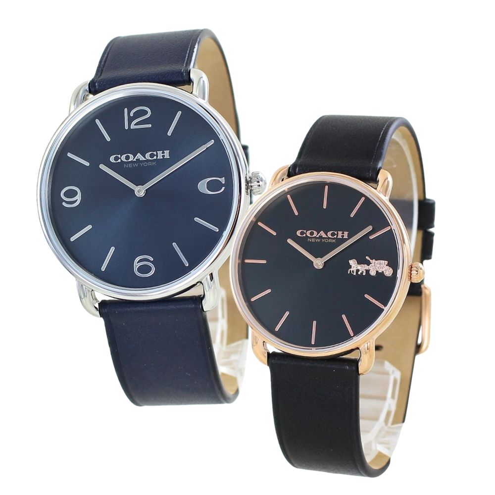 コーチ ペアウォッチ ペア 腕時計 手表 ペア腕時計 ブランド シンプル 革ベルト ブルー ブラック お揃い カップル 夫婦 両親 誕生日プレゼント 結婚記念日 結婚式 ペアギフト おしゃれ 実用的 おすすめ クリスマス プレゼント ランキング お祝い