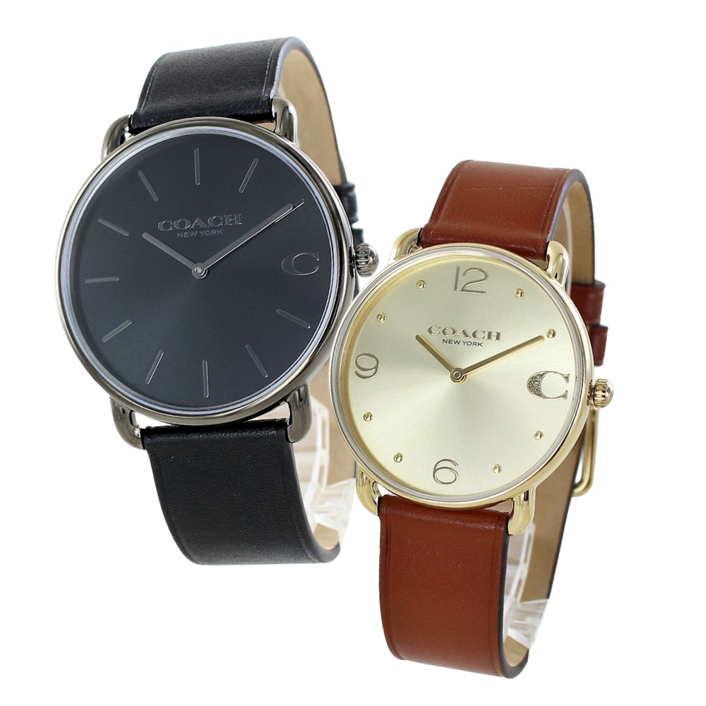 ペアウォッチ ブランド コーチ 腕時計 手表 メンズ 父の日 レディース 母の日 おしゃれ ペア腕時計 シンプル 革ベルト ブラック ブラウン お揃い カップル 彼氏 彼女 妻 夫 父 母 誕生日プレゼント 結婚記念日 実用的 ペアギフト おすすめ ランキング お祝い