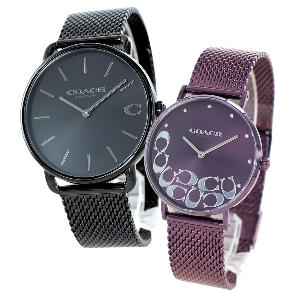 ブランド 紙袋 ショッパー付き ペアギフト コーチ ペアウォッチ ブランド メンズ腕時計 レディース腕時計 夫婦 両親 ギフト 還暦祝い 男性 女性 感謝 ありがとう クリスマス プレゼント ランキング お祝い