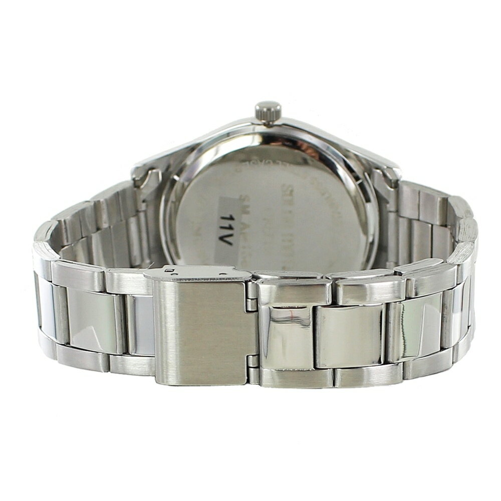 収納ケース付き クレファー ソーラー 腕時計 メンズ ユニセックス ソーラーマティック 見やすい アナログ 時計 シンプル ステンレスベルト シルバー ギフト クリスマス プレゼント ランキング お祝い