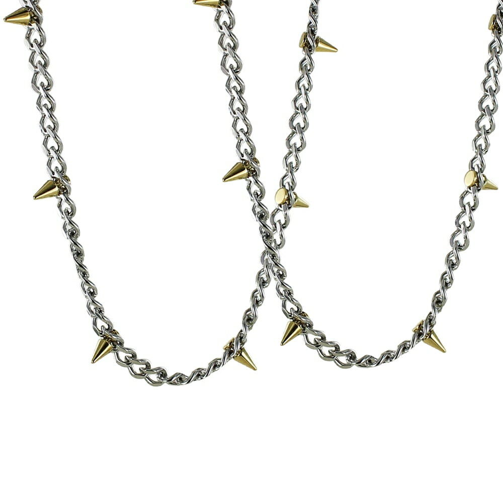 ペアネックレス お揃い ディーゼル チェーンネックレス ブランド おしゃれ メンズ レディース カップル 男性 女性 ペアアクセサリー ペアジュエリー ペアギフ...