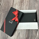 ラッピング済 ギフトセット ダンヒル 長財布 革 メンズ 父の日 ブランド 財布 ブラック シンプル おしゃれ 男性 父 夫 誕生日 プレゼント 贈り物 実用的...