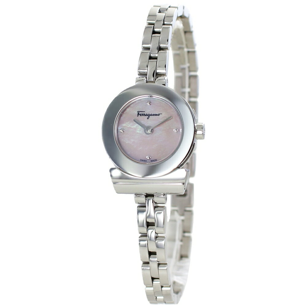 レディース 腕時計 手表 20代 30代 40代 フェラガモ 女性 妻 誕生日プレゼント サルバトーレフェラガモ ガンチーニ ピンク シルバー ブランド 結婚記念日 彼女 母親お礼 退職 ギフト 贈り物 ランキング お祝い