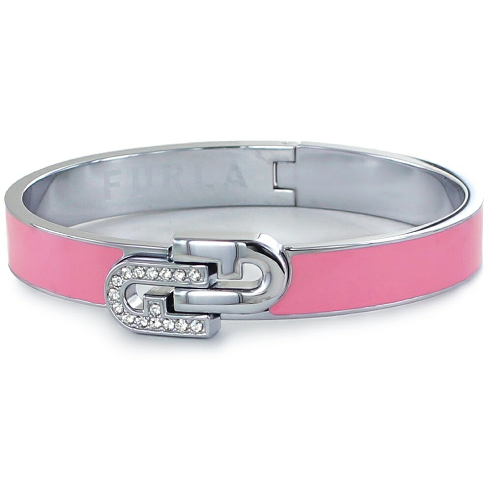 フルラ ブレスレット バングル レディース ピンク シルバー シンプル おしゃれ 結婚記念日 妻 彼女 誕生日プレゼント 女性 母 ギフト ギフト ブレスレット...