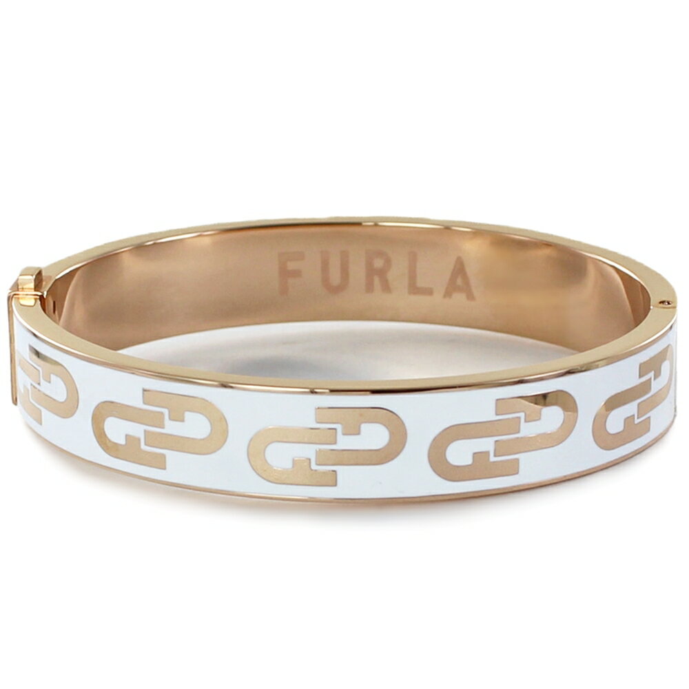 フルラ ブレスレット バングル レディース ホワイト ゴールド シンプル おしゃれ 結婚記念日 妻 彼女 誕生日プレゼント 女性 母 ギフト ギフト ブレスレッ...