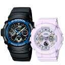 CASIO G-SHOCK BABY-G ペアウォッチ Gショック おしゃれ ファッション カジュアル 彼氏 彼女 かっこいい かわいい ジーショック ベビージー カシオ メンズ 父の日 レディース 母の日 腕時計 手表 アナデジ 記念日 ランキング お祝い