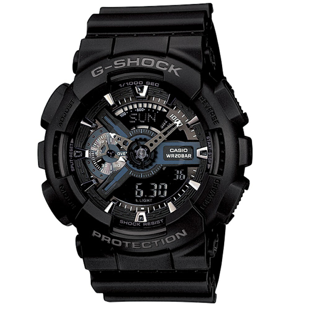 国内正規品 カシオ Gショック 時計 メンズ 父の日 腕時計 手表 ブラック GA-110-1BJF 誕生日プレゼント ランキング お祝い