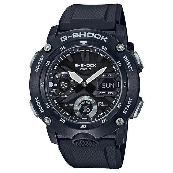 CASIO G-SHOCK カスタマイズできる カーボン 軽くて丈夫 国内正規品 Gショック ジーショック カシオ 時計 メンズ 父の日 腕時計 手表 アナデジ モノトーン ブラック 記念日 ランキング お祝い