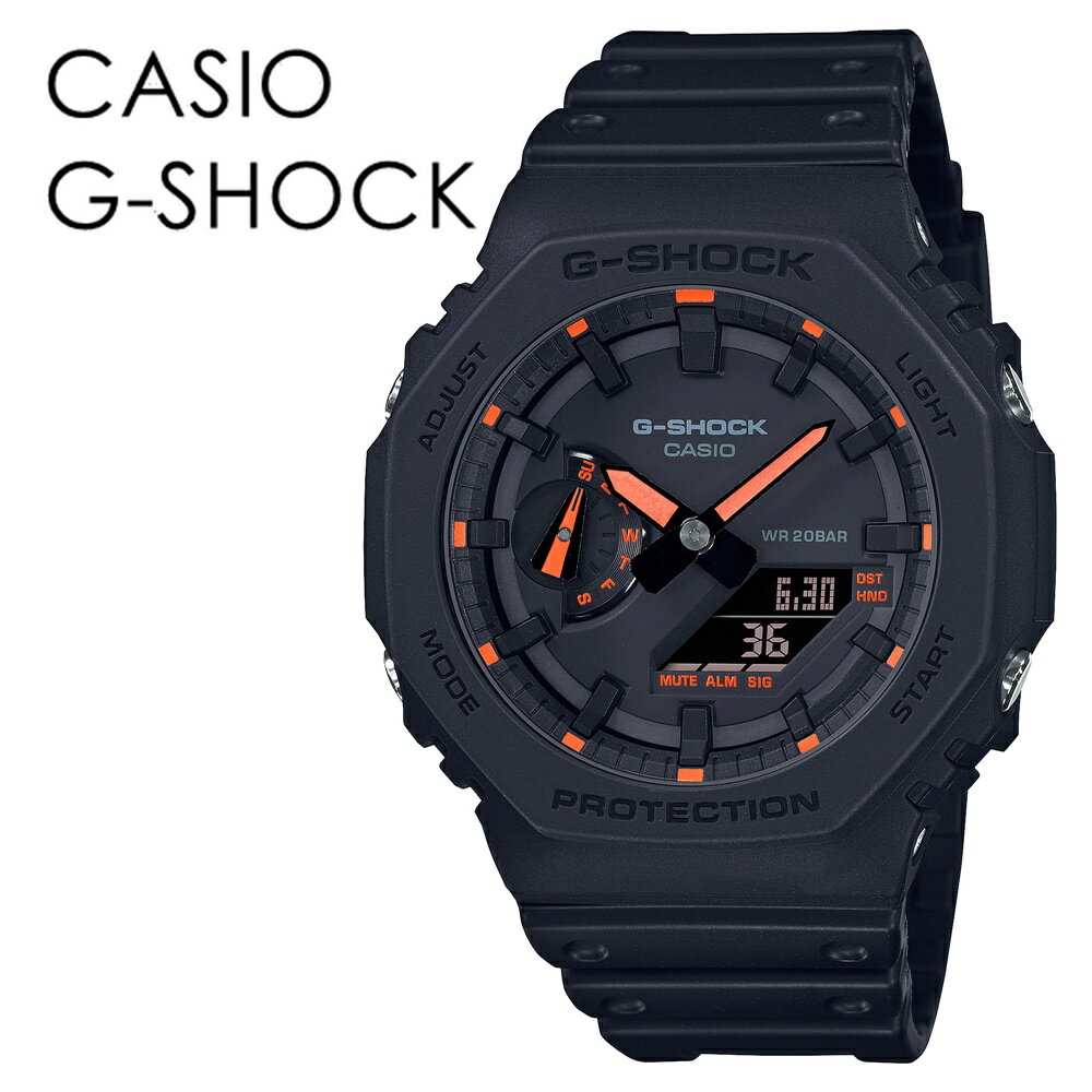 楽天ブランド腕時計 noppleGショック ジーショック カシオ 腕時計 CASIO G-SHOCK BASIC アナデジ デジタル＆アナログ 八角形フォルム カーボンコアガード構造 ビジネス アウトドア キャンプ カジュアル 海外モデル 内祝い 父の日 お祝い