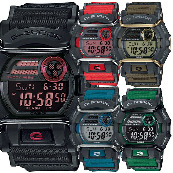 G-SHOCK 腕時計 メンズ 選べる5カラー カシオ G-SHOCK ジーショック 腕時計 メンズ ビックケース 保護プロテクター付 20気圧防水 マルチタイム 海外モデル 内祝い 母の日 お祝い