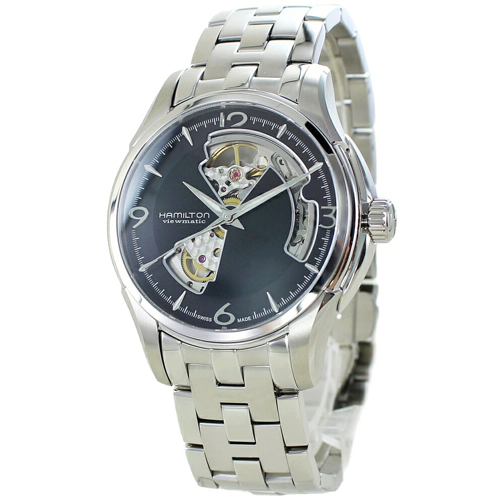 ビューマチック 腕時計（メンズ） ハミルトン 時計 メンズ 腕時計 ジャズマスター ビューマチック ブラック シルバー H32565135 ビジネス 男性 誕生日 ギフト 記念日 母の日 父の日 内祝い 母の日 お祝い