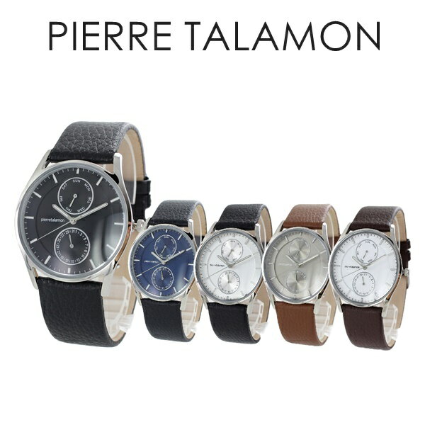 男性 メンズ 父の日 腕時計 手表 ピエールタラモン 旦那が喜ぶ 夫 彼氏 誕生日 記念日 レザーベルト 時計 父親 祖父 おじいちゃん 上司 入社 退職 贈り物 選べる5カラー ランキング お祝い
