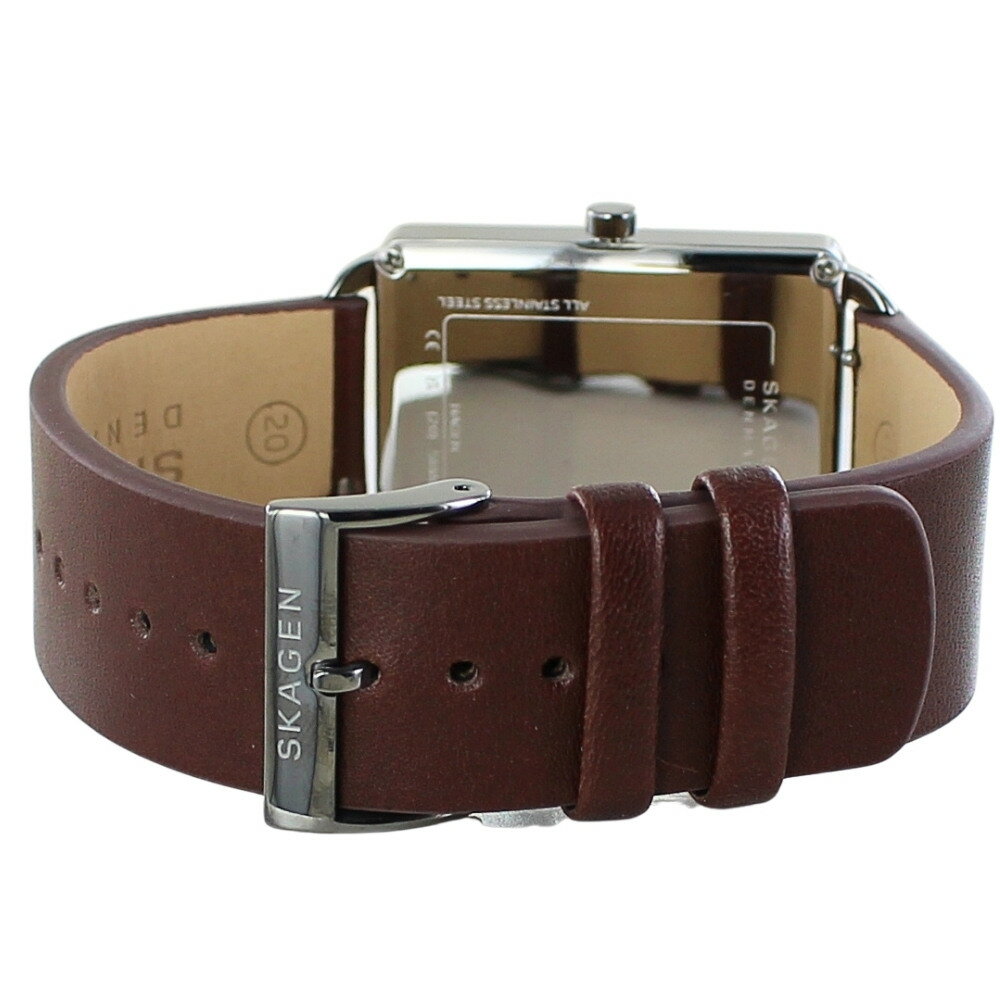 長く使える ペアギフト ペアウォッチ スカーゲン ペア 腕時計 革ベルト ブラウンレザー グレー ホワイト メンズ 父の日 レディース 母の日 お揃い カップル ペアギフト 夫婦 プレゼント 大人 ペアルック ランキング お祝い