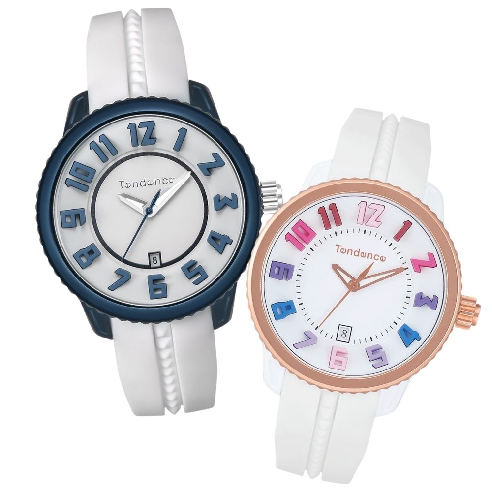 テンデンス ペアウォッチ ペア腕時計 大人のおそろい かっこいい 同じサイズ 腕時計 手表 メンズ 父の日 レディース 母の日 防水 ホワイト シリコンベルト お揃い カップル 高校生 大学生 ペアギフト 夫婦 プレゼント ペアルック ランキング お祝い