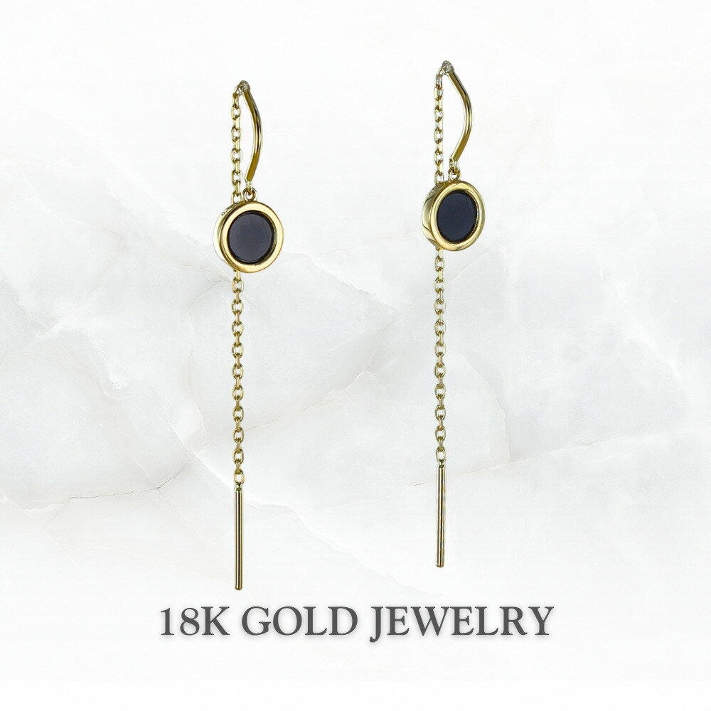 K18ピアス18金アメリカンピアス...