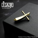 正規品 ショッパー付き 1AR by UNOAERRE クロス ネックレストップ ネックレスチャーム メンズ レディース 真鍮 イタリア製 ペンダントトップ ペンダントヘッド ゴールド プレゼント ギフト 男性 女性 誕生日 結婚記念日 成人式 贈り物 ランキング お祝い