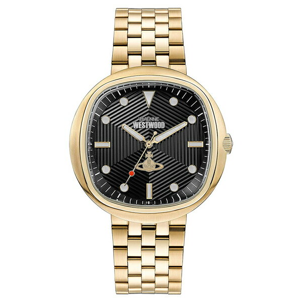 ヴィヴィアンウエストウッド ヴィヴィアン ウエストウッド 時計 メンズ 腕時計 43mm ブラック ゴールド ステンレス VV177GDBK 誕生日プレゼント 内祝い 母の日 お祝い